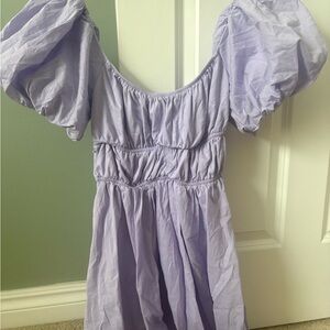 B Darlin Lavender Mini Dress